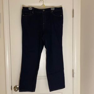 Dark Denim Mid-rise Mandie